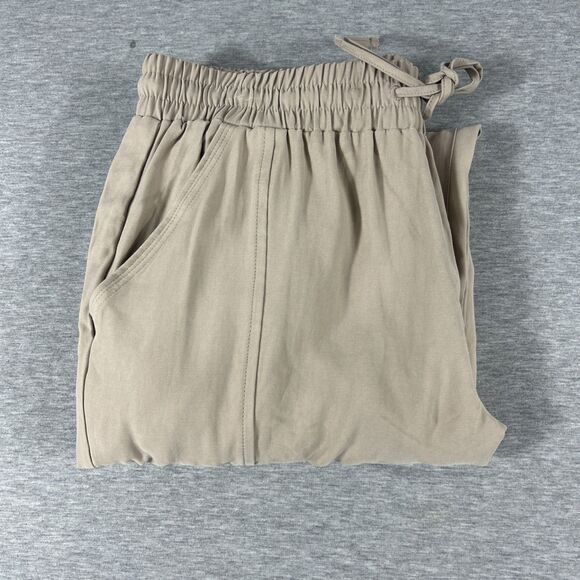 INC International Concepts Womens Large Utility Jogger Pants Toasted Twine READ - Picture 16 of 16